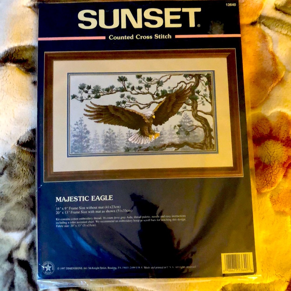 Sunset Counted Cross Stitch Kit